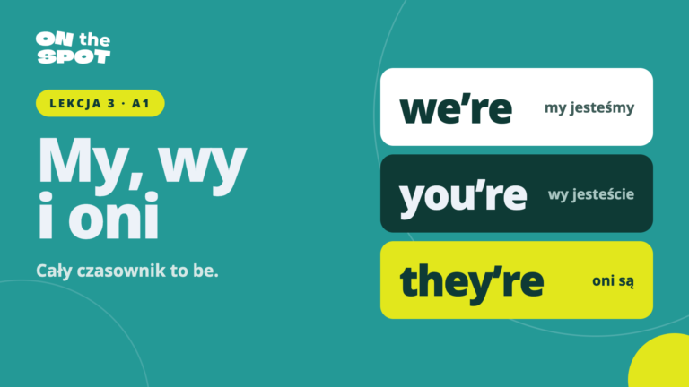 To&nbsp;be&nbsp;– we, you, they